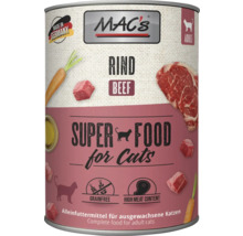 Mac's Rind Katzenfutter Dose für ausgewachsene Katzen