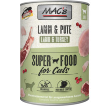 Macs Katzenfutter Lamm und Pute für ausgewachsene Katzen