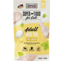 Mac's Superfood Adult Huhn Pur Katzenfutter im 100 Gramm Beutel