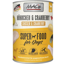 MAC's Hühnchen und Cranberry Hundefutter in Dose
