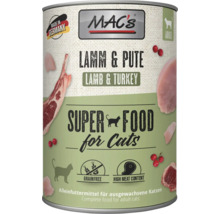 Mac's Katzenfutter Lamm und Pute Dose
