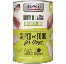 Mac's Hundenassfutter Huhn und Lamm in Dose