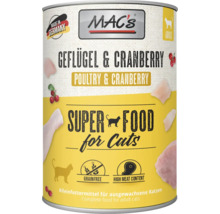 Mac's Katzenfutter Geflügel und Cranberry in Dose