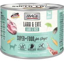 MAC's Hundefutter Lamm und Ente Dose
