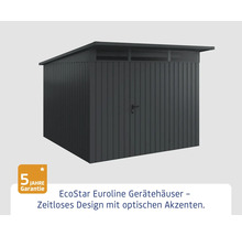 EcoStar Euroline Gerätehaus mit Pultdach