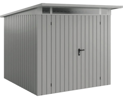 Metall Gerätehaus mit Tür und Oberlicht