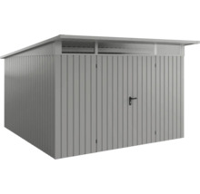 Metall Gerätehaus mit Pultdach und Doppeltür