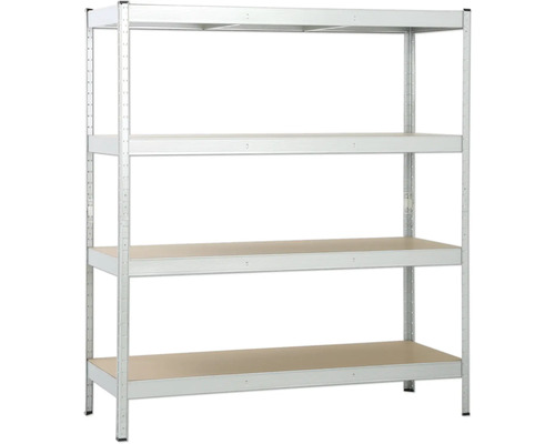 Regal mit vier Ablageflächen für Lagerung und Ordnung