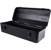 Offene Werkzeugkiste aus Metall