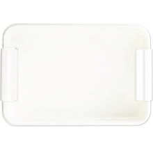 Weiße Aufbewahrungsbox mit Griffen