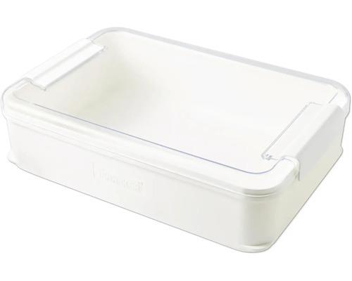 Aufbewahrungsbox aus Kunststoff mit transparentem Deckel