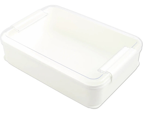 Aufbewahrungsbox aus Kunststoff mit transparentem Deckel