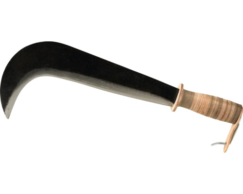Sichel mit Holzgriff