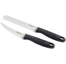Zwei Tenneker Küchenmesser mit schwarzen Griffen
