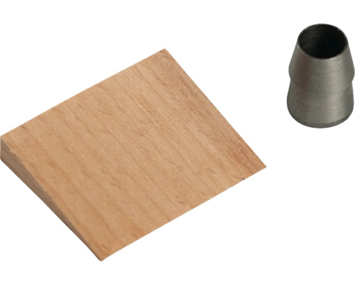 Ringkeile und Holzkeile für Äxte 4 Stk. Holzkeil und Metallhülse