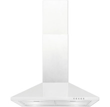 Weiße Dunstabzugshaube für die Küche