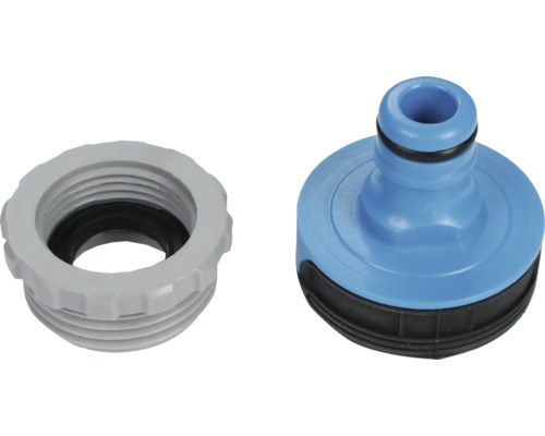 Gartenschlauch-Kupplungsstück und Adapter aus Kunststoff