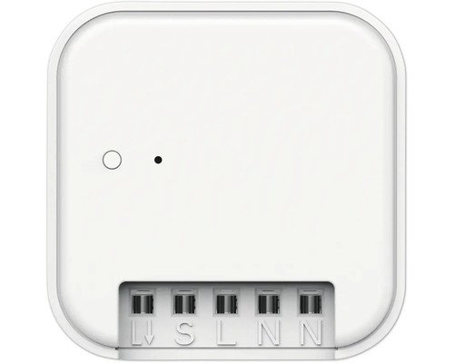 Trust MACM-1800 Matter Einbau Schalter - Kompatibel mit SMART HOME by hornbach Weißer Smart Home Schalter mit Anschlüssen für Stromkabel