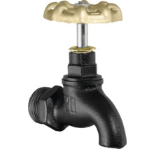 Wasserhahn mit goldenem Griff