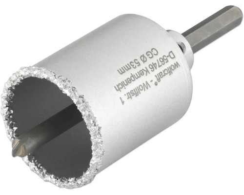 Wolfcraft Fliesenlochsaege mit 53 Millimeter Durchmesser
