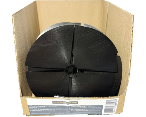 Ausgleichsplatten für Plattenlager, 40 Stück, im Karton