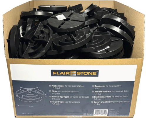 Packung Terrassenlager für Terrassenplatten, 100 Stück