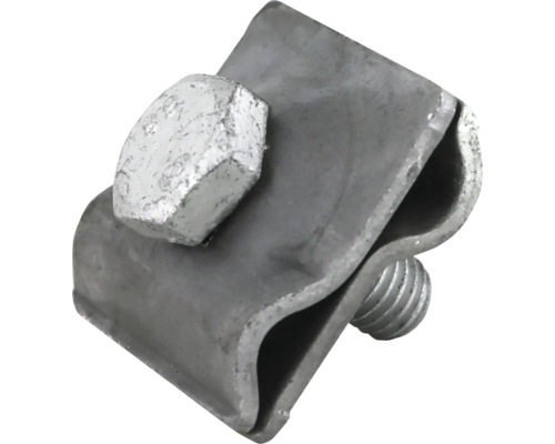 Erdungsklemme aus Metall mit Schraube
