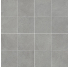 Fliesenmuster mit quadratischen, grauen Fliesen