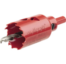 Wolfcraft Lochsäge mit Zentrierbohrer