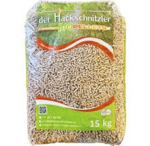 Sack mit Holzpellets, 15 Kilogramm