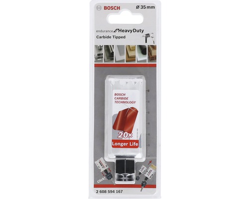 Bosch Lochsäge mit 35 Millimeter Durchmesser in Verpackung