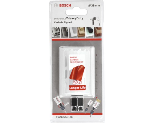 Bosch Bohrkrone mit Hartmetallspitze, 38 Millimeter Durchmesser