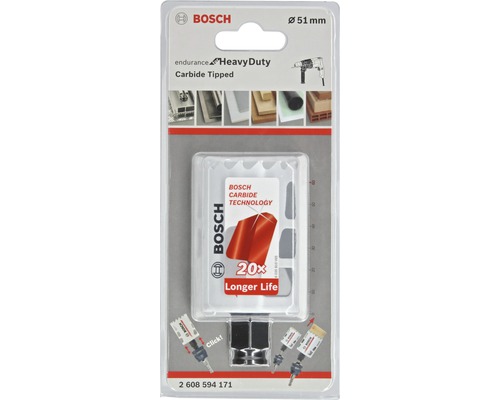 Bosch Lochsäge mit Hartmetallspitze, Durchmesser 51 mm