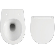Keramik-WC-Becken mit Toilettendeckel