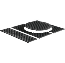 Verschiedene Grillroste aus Gusseisen