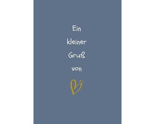 Ein kleiner Gruß von Herzen