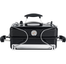 Tragbarer Grill mit Thermometer für den Außenbereich