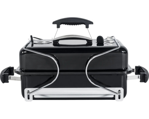 Tragbarer Holzkohlegrill mit Griff