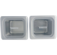 Zwei graue TENNEKER Schalen