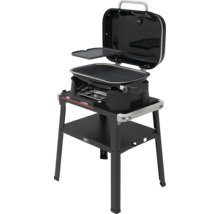 Weber Lumin Elektrogrill mit Grillwagen und offenem Deckel