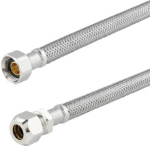 Flexibler Panzerschlauch mit Anschlussstücken