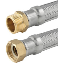 Brauseschlauch mit verschiedenen Anschlussstücken