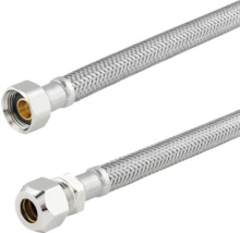 Flexibler Panzerschlauch mit Anschlussverschraubung