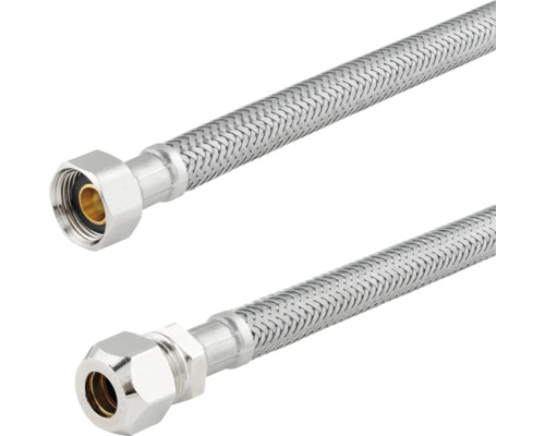 Flexibler Panzerschlauch mit Anschlussverschraubung