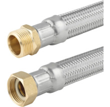 Flexibler Panzerschlauch mit Gewindeanschluss