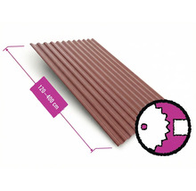 Trapezblech mit einer Länge von 120 bis 400 Zentimetern