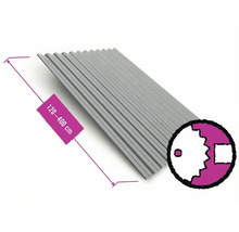 Trapezbleche mit einer Länge von 120 bis 400 cm