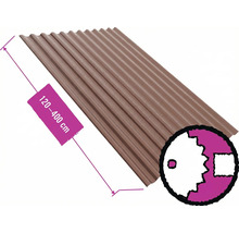 Trapezblech mit einer Länge von 120 bis 400 cm.