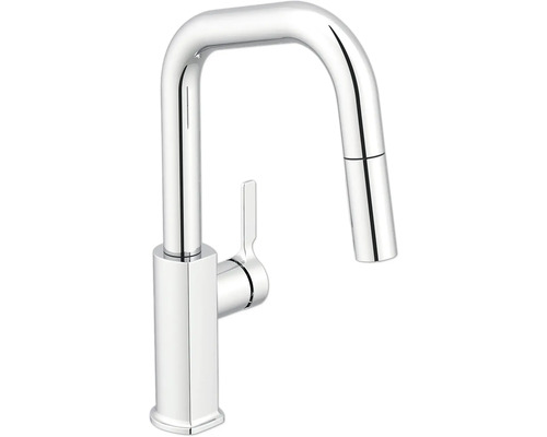 Küchenarmatur KEO Niti mit Handbrause chrom Küchenarmatur mit hohem Auslauf und herausziehbarer Brause