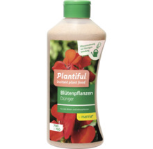 Flasche Flüssigdünger für Blühpflanzen, 700 Gramm, von Manna